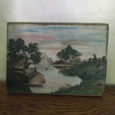 River Landscape Painting