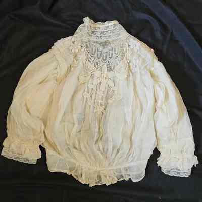 White Floral Embroidered Bodice