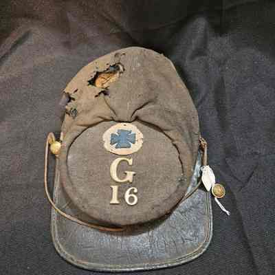Joseph A. Hall's Civil War Kepi