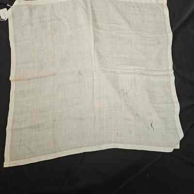 White Silk Handkerchief