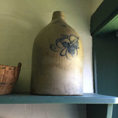 Salt Glaze Storage Jar