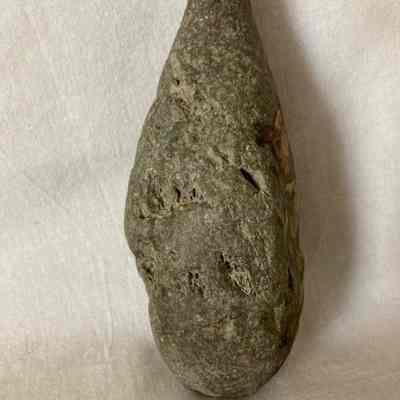 Native American Stone Plummet (Fishing Weight)