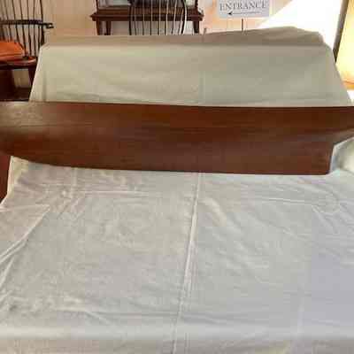 Wooden Half Model of a Ship's Hull