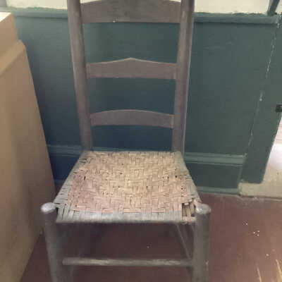 Pair of Ladder back Chairs