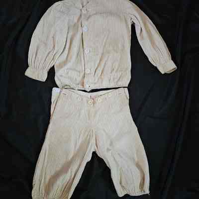 White Corduroy Suit