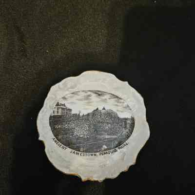 Ancient Jamestown Souvenir Plate