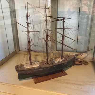 Model of a Three-masted Ship