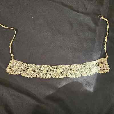 Crocheted White Collar