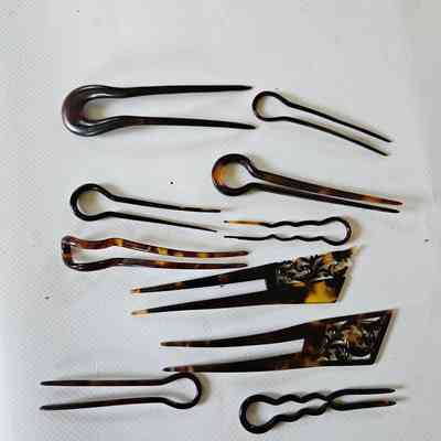 Rebecca Prescott's Tortoiseshell Hair Pins