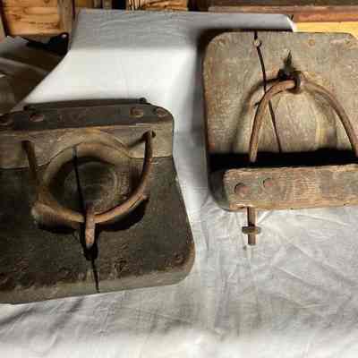 Pair of Bog Shoes for a Horse