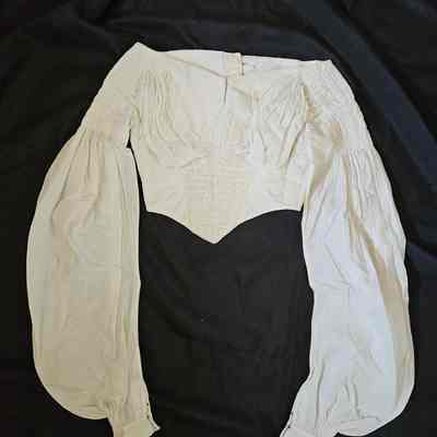 White Cotton Blouse