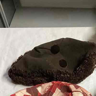 Brown Suede Hat