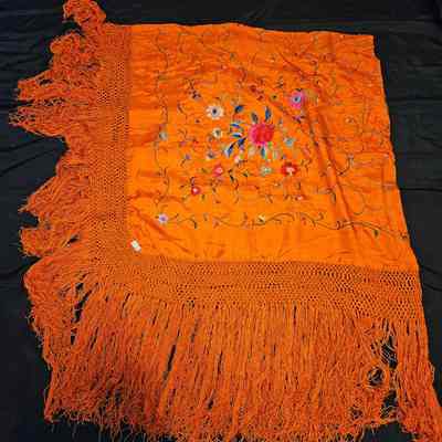 Orange Shawl