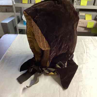 Brown Velvet Hood