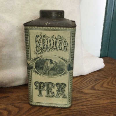 Tin Tea Canister