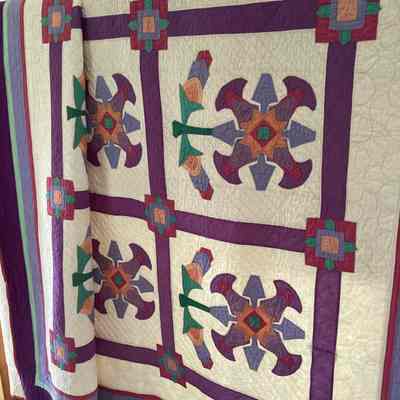 Appliquéd Quilt