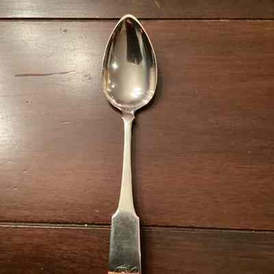 Silver Serving Spoon