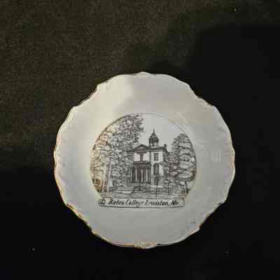 Bates College Souvenir Plate