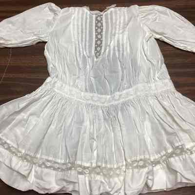Child’s White Cotton Dress