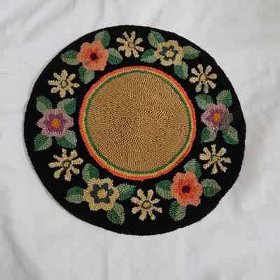 Decorative Hooked Rug