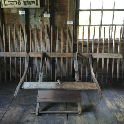 Dump Rake for handling Hay