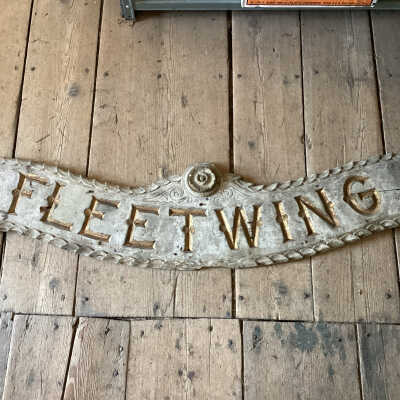 Ship Stern's Name Board