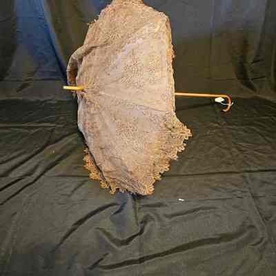 Brown Lace Parasol