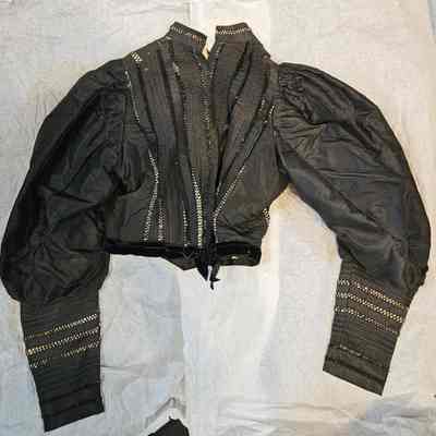 Black Satin Bodice
