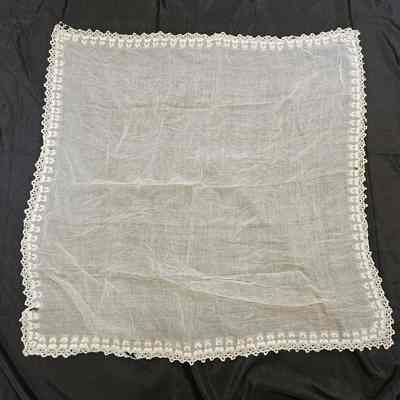 White Gauze Scarf