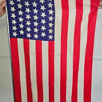 46 Star Small Silk Flag