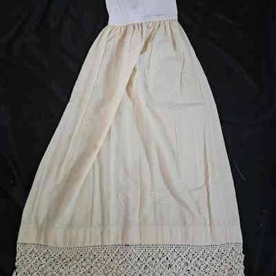 White Wool Child's Petticoat