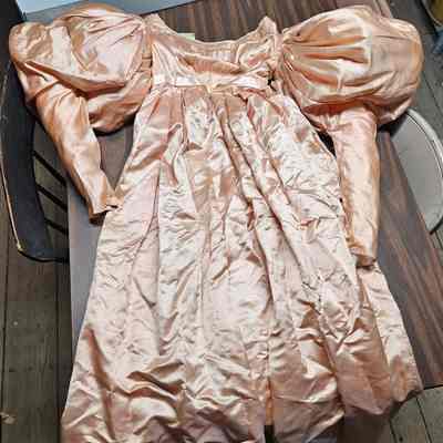 Pink Silk Ball Gown