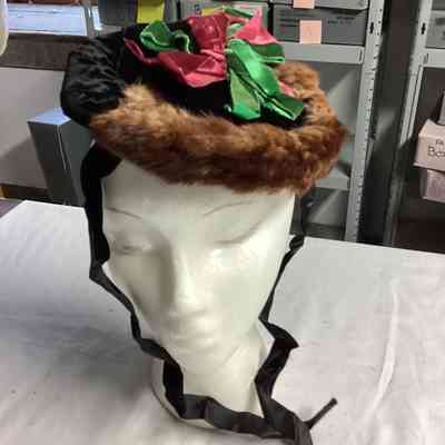 Fur and Velvet Hat