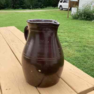 Stoneware Pitcher