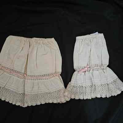 White Sleeves with Pink Ribbon