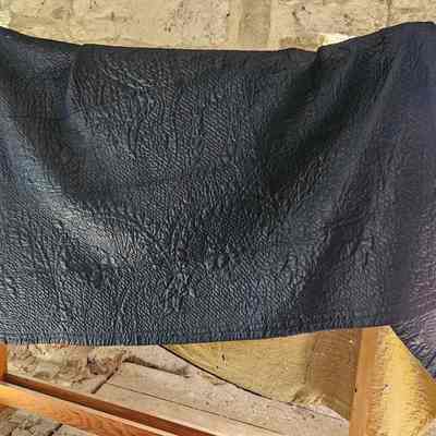 Blue Calamanco Quilt