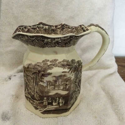Transferware Pitcher