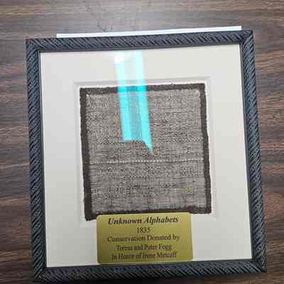 Alphabet Sampler