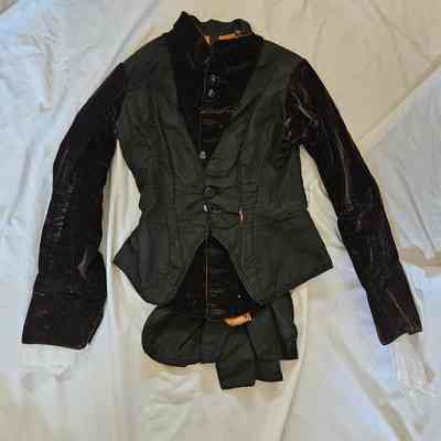 Black Velvet Bodice