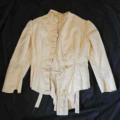 White Silk Bodice