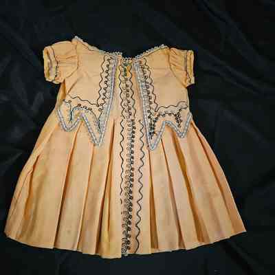 Orange Child's Dress