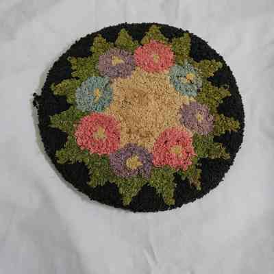 Decorative Hooked Rug