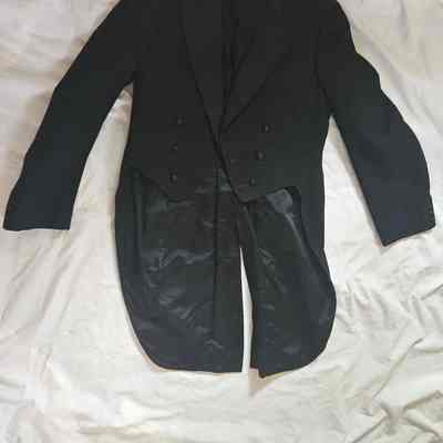 Men's Black Tailcoat