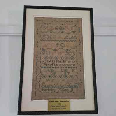 Sarah Ann Chamberlain Sampler