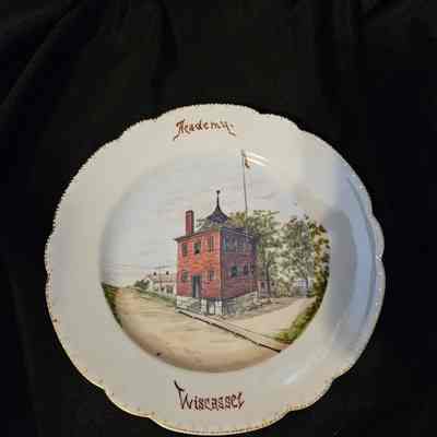 Wiscasset Academy Souvenir Plate