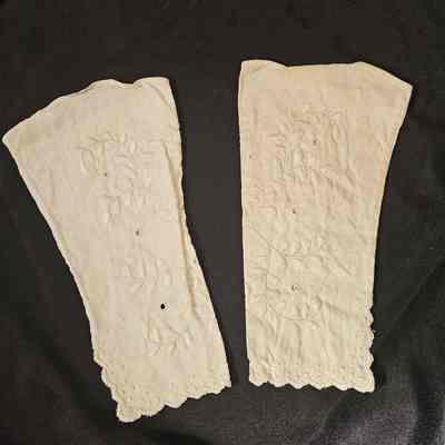 White Cotton Sleeves