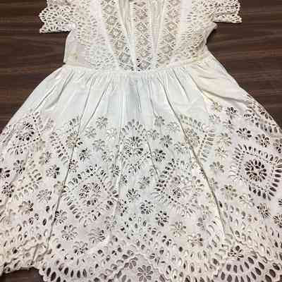 Child’s White Eyelet Dress