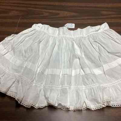 Child’s white petticoat