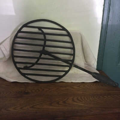Wrought Iron Revolving Grill