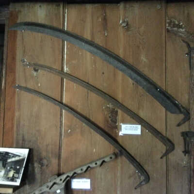 Three Scythe Blades